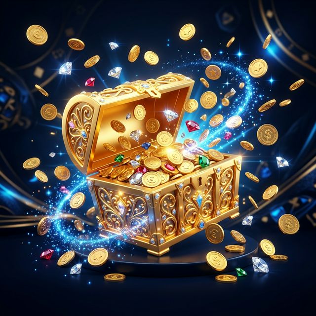 High 5 Casino Canada bonus coins and treasure chest